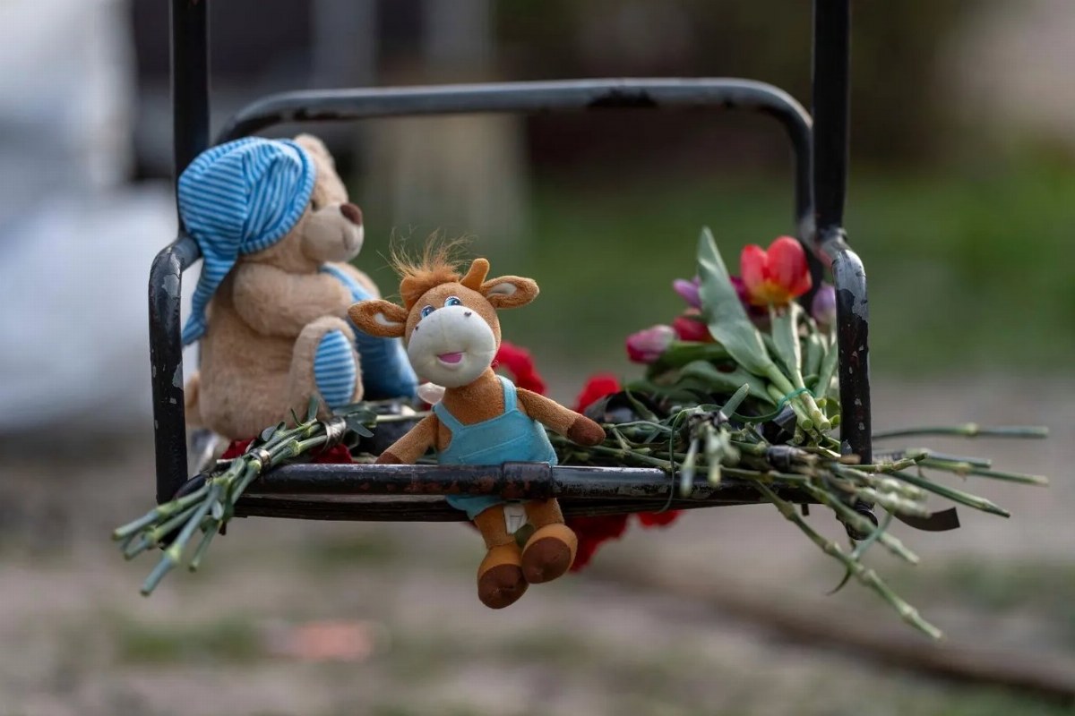 Russian Drone Strike Kills Six, Including Three Children, in Kharkiv Park — A drone attack in Kharkiv, Ukraine, has left
