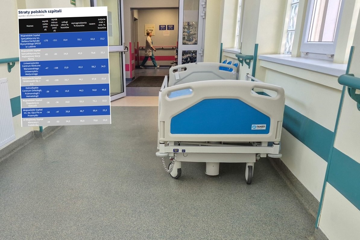 Public Hospitals in Poland Face Record Losses Amid Private Sector Profits — Nearly half of Poland's hospitals reported l