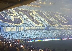 Manchester City Fans Display Support Amid Financial Scandal — In light of the financial scandal, Manchester City fans sh
