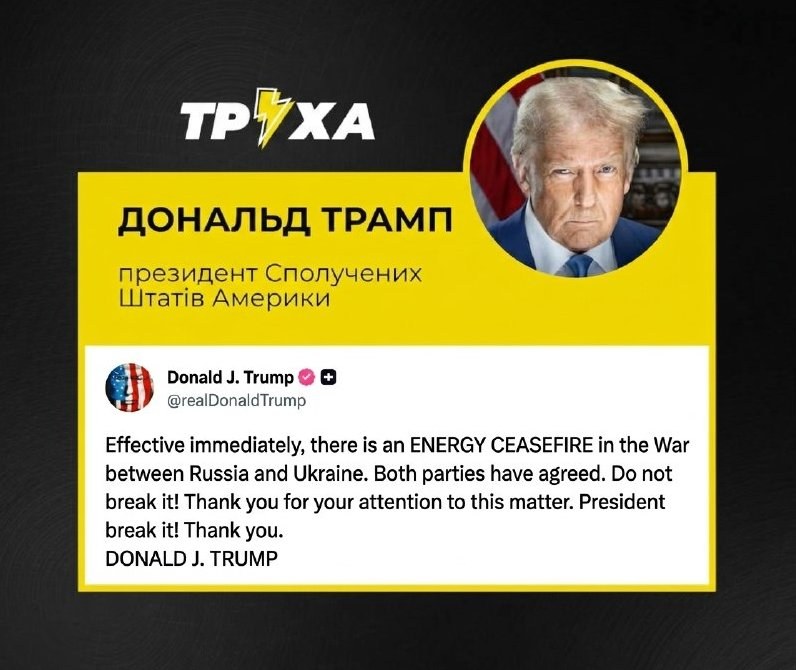 Energy Truce Announced in Ukraine-Russia Conflict — An energy truce has been declared in the Ukraine-Russia war, with bo