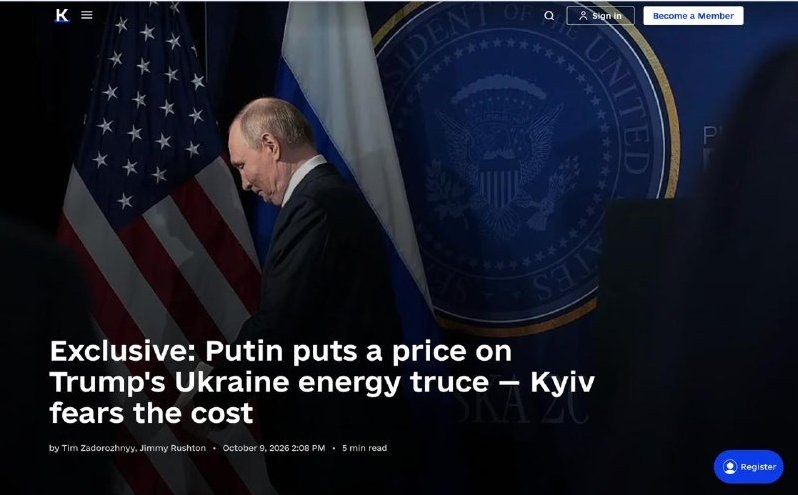 Russia Demands US Lift Sanctions for Energy Ceasefire — Russia is requesting the US to lift sanctions in exchange for an