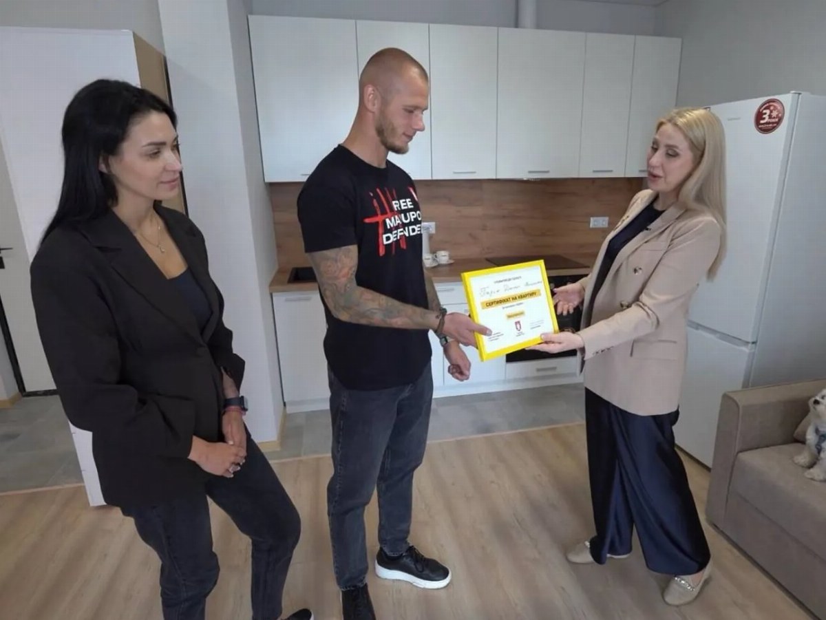 Mariupol Defender Dmitry Pazin Receives Apartment After Three Years in Captivity — Dmitry Pazin, a Mariupol defender, re