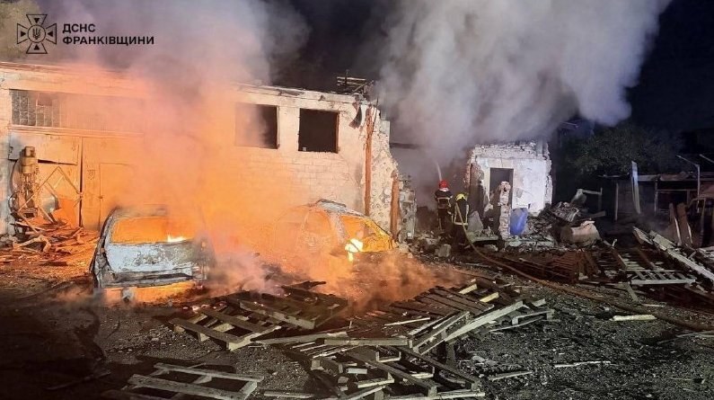 First Rocket-Drones Strike Ivano-Frankivsk, One Casualty Reported — A rocket-drone attack on Ivano-Frankivsk marks a tro