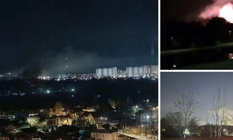 Over 600 Drones Reportedly Target Moscow Amid Escalating Attacks — A nighttime drone assault on Moscow involved 630 UAVs