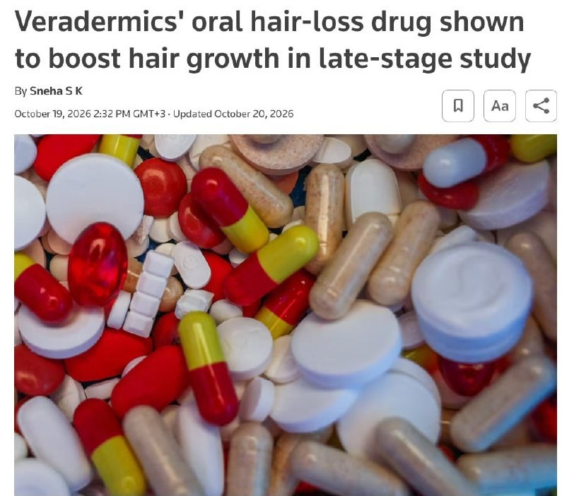 VDPHL01 Shows Promising Results in Hair Loss Treatment — The VDPHL01 pill has shown effective results in combating hair