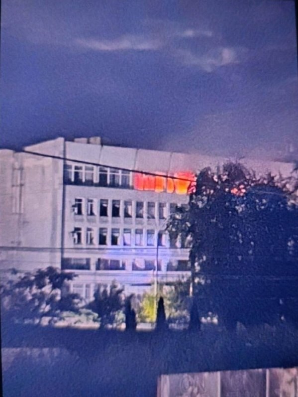 Russian Drone Strikes Kremenchuk National University, Causing Damage and Injuries — A Russian drone hit Kremenchuk Natio