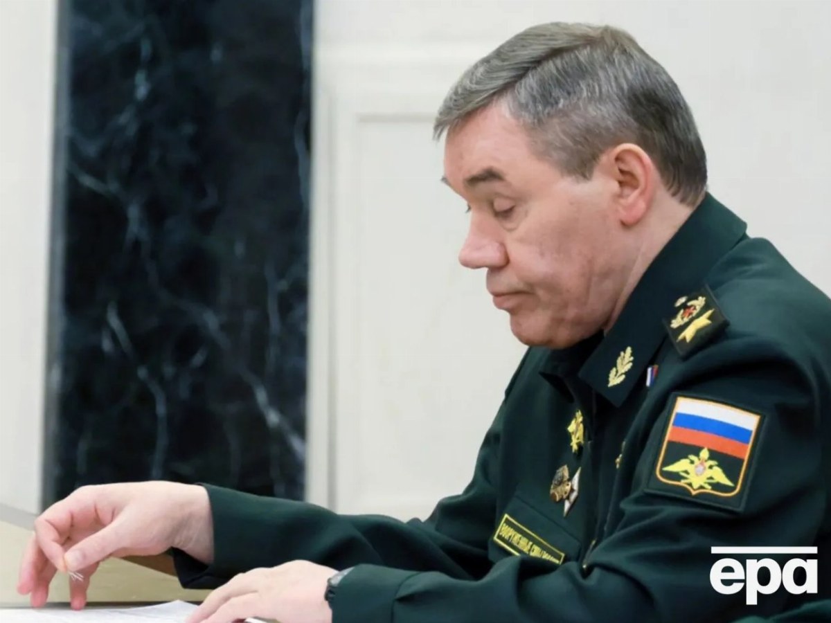 Gerasimov Reports to Putin on Attacks Targeting Ukrainian Energy and Transport — Gerasimov informed Putin about Russian