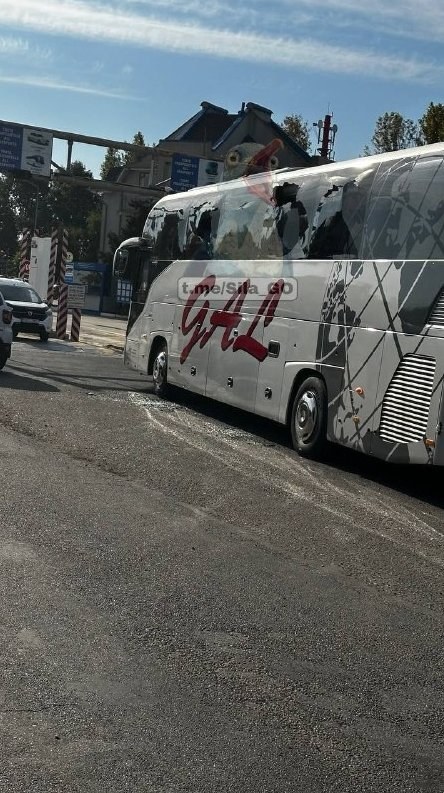 Rocket Hits Bus Near Palanca Border Crossing Between Moldova and Ukraine — A rocket struck a bus at the Palanca border c
