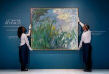 Monet's Iris Fetches Record €50 Million at Paris Auction — Claude Monet's late-life painting "Iris" sold for €50 million