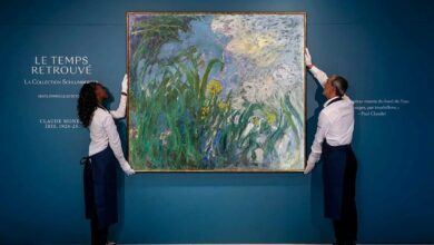 Monet's Iris Fetches Record €50 Million at Paris Auction — Claude Monet's late-life painting "Iris" sold for €50 million