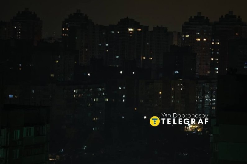 Total Blackout in Troieshchyna Leaves Residents in Darkness — Troieshchyna faces a complete blackout, with some resident