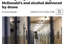 Inmate Orders McDonald's Delivery via Drone in Canada — An inmate in Canada successfully ordered McDonald's delivered by