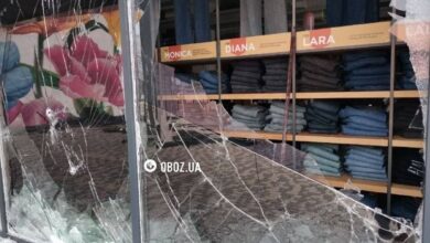 Burned JYSK Store in Kyiv: Damage Overview — Images reveal the devastation of the burned JYSK store in Kyiv, alongside d