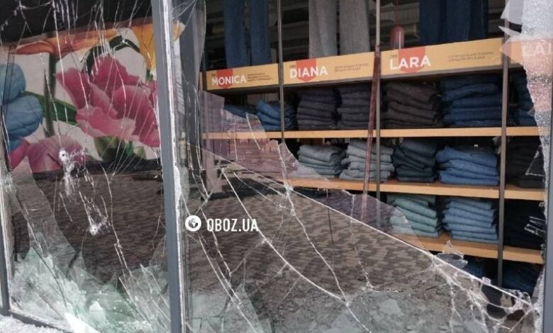 Burned JYSK Store in Kyiv: Damage Overview — Images reveal the devastation of the burned JYSK store in Kyiv, alongside d